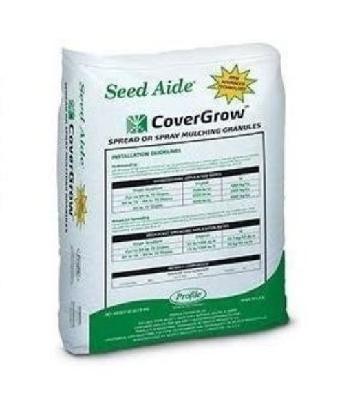 Bild von Seed Aide® CoverGrow™ |Mulch in Granulat zur manuellen Streuung/zur Wassersaat|18 kg|