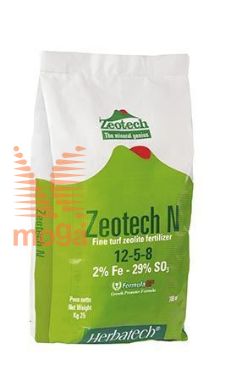 Bild von Dünger Zeotech N |Zeolith Grünlanddünger|NPK 12-5-8 +2Fe|25kg|