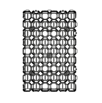 Picture of Panel/grid Stella FlexPadd|Black|L: 57,5 cm x W: 38 cm x H: 4.0 cm|